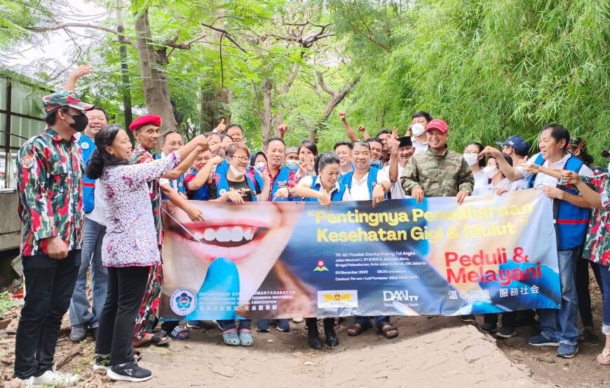 Baksos PSMTI Bersama PERSAJA Berikan Edukasi Pentingnya Pendidikan Anak dan Kesehatan Gigi dan Mulut