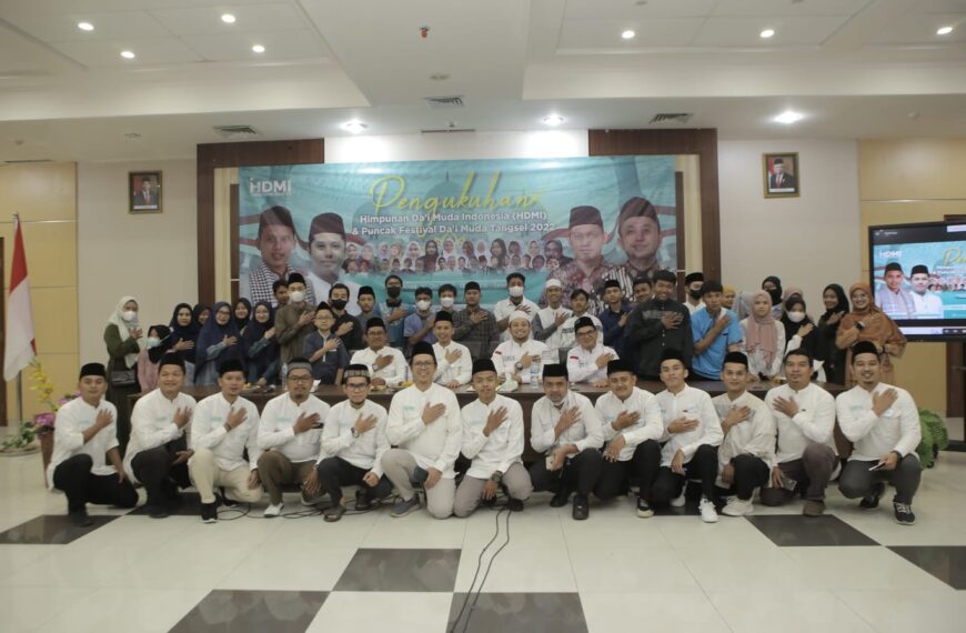 Pengurus Himpunan Da’i Muda Indonesia (HDMI) Kota Tangerang Selatan Resmi Dilantik