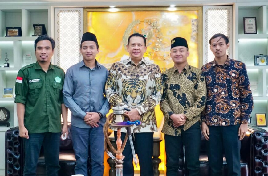 Terima Pengurus BEM PTNU Se-Nusantara, Ketua MPR RI…