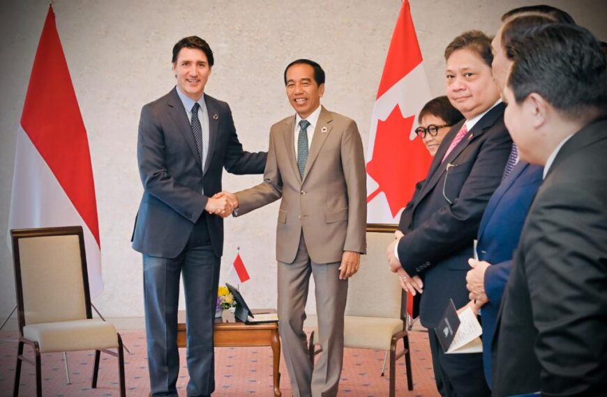Presiden Jokowi dan PM Trudeau Bahas Kerja Sama Ekonomi hingga Kondisi Myanmar