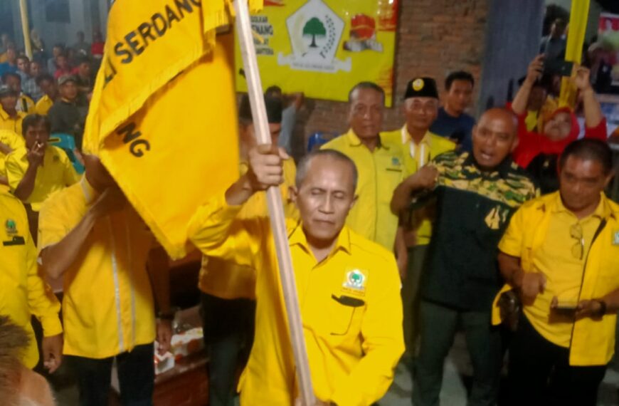Muscamlub Partai Golkar Pimpinan Kecamatan (PK) Hamparan Perak,…