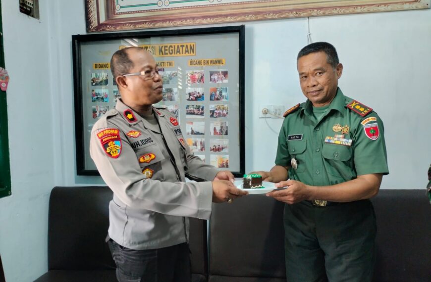 Dirgahayu TNI ke-78, Personil Polsek Bontoala Polrestabes Makassar…