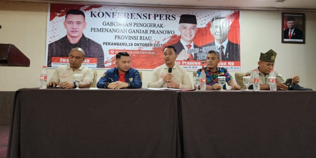 Deklarasi Gabungan Pergerakan Pemenangan Ganjar Pranowo Provinsi Riau, Fokus Pemenangan Ganjar Di Riau.