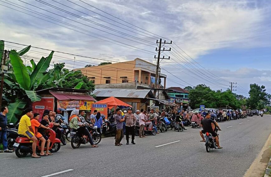 Dijadwalkan Datang Ke Kabupaten Aceh Tamiang, Ribuan Masyarakat Menunggu Anies…