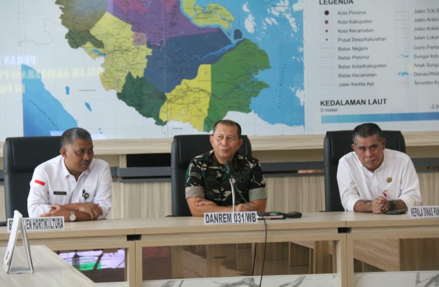 Brigjen TNI Dany Rakca Pimpin Rapat Koordinasi Akselerasi…