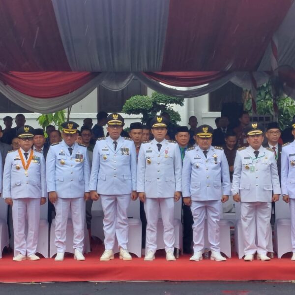Pj. Bupati Langkat Faisal Hasrimy ikuti Upacara Hari OTDA XXVIII tahun 2024 di Surabaya