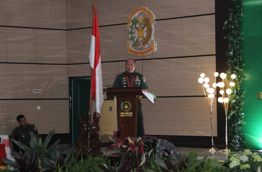 Direktur Keuangan TNI AD Pimpin Rabinniscab Keuangan TNI…