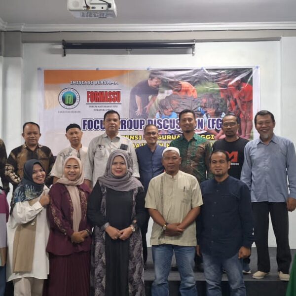 FGD Fakutas Hukum Universitas Harapan Medan dengan Thema : Eksistensi Perguruan Tinggi Dalam Memajukan Hak-Hak Anak di Provinsi Sumatera Utara